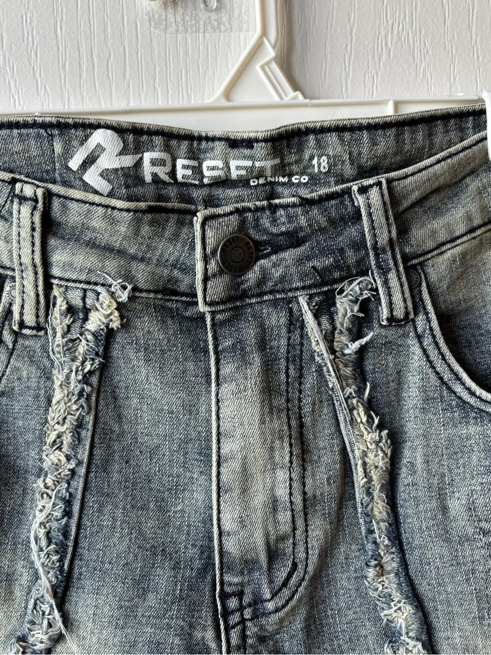 Distressed Women’s Denim Shorts